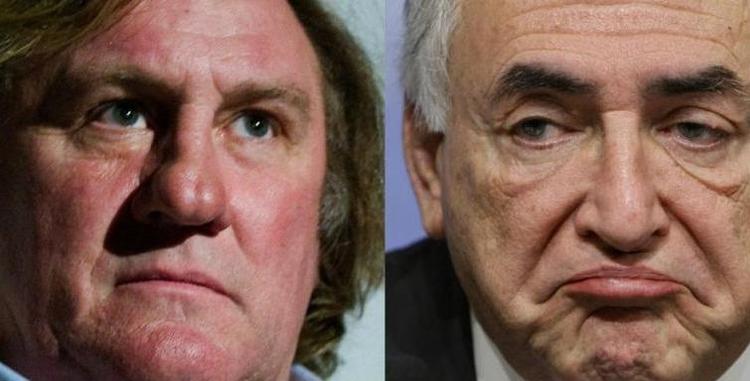 Stort. Depardieu skal udfylde rollen som den engang så magtfulde Dominique Strauss-Kahn.Foto: GRAHAM HUGHES og J. SCOTT APPLEWHITE, AP. 