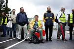 demonstranter. Strejken mod CBC i Valby var en af de længerevarende danske strejker i 2011. 