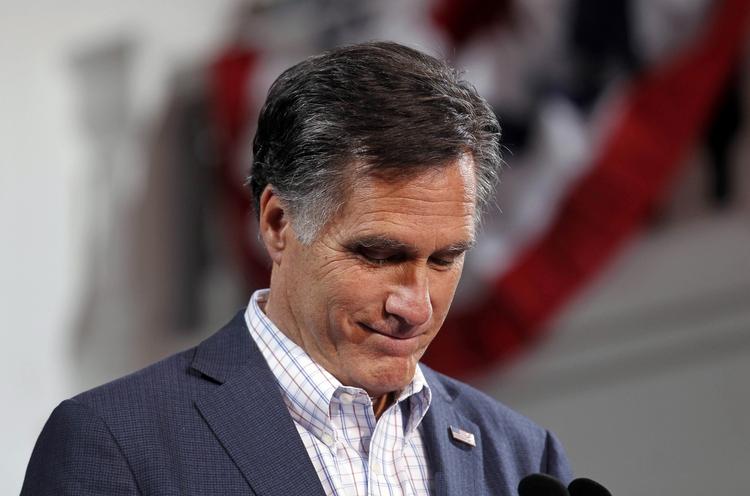 øv! En skuffet Mitt Romney »ser frem til den kommende tid« efter nattens, for ham, katastrofale, tre primærvalg. 