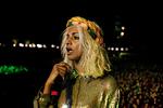 Provo. Den engelsk-srilankanska sangerinde M.I.A. (Mathangi "Maya" Arulpragasam) gav sidste år koncert på Roskilde Festivals Orange Scene. 