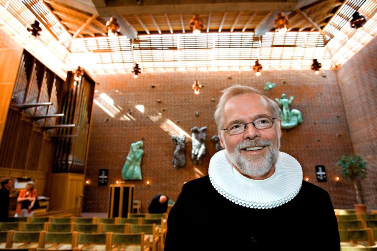 Fremtid. Steen Skovsgaard og de øvrige biskopper mener, at der bliver færre ansatte i folkekirken fremover. 