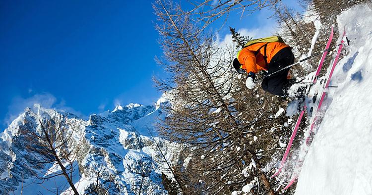 DYRT. Italienske Courmayeur er et af de steder, hvor skiferien koster mange penge for en familie på fire. 