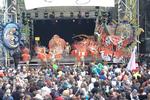 Sambafest. I Aalborg deltager op mod 30.000 mennesker i det årlige karneval. Pr-foto 