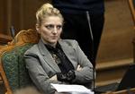 Social Liberal Member of the Parliamentary Supervisory Committee Zenia Stampe. Archive. 
