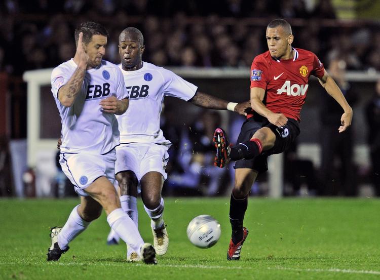 Plettet. Ravel Morrison (t.h.) kostede angiveligt West Ham 5 millioner kroner. 