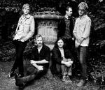 Debutanter. Medlemmerne af Dangers of the Sea. Fra venstre er det Rasmus Jusjong, Mike Taagehøj, Frederik Teige, Andreas Bay Estrup, Jess Jensen. Pr-foto 