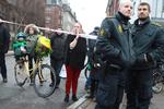Branden, der fandt sted på Jagtvej på Nørrebro i København trak mange nysgerrige til. Intet tyder på, at der er tilskadekommende efter branden. 