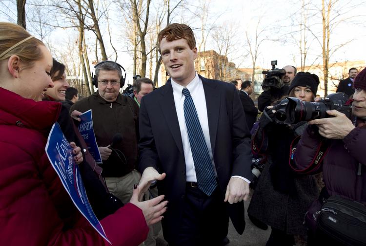 Kandidat. 31-årige Joseph Kennedy III går efter at vinde valget i Massachusetts. 