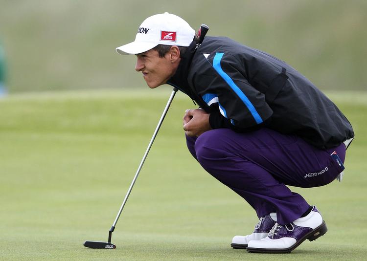 BIRDIESTRIBE. En delt 7.-plads er facit efter en dage med gode og anderledes oplevelser for Thorbjørn Olesen. 