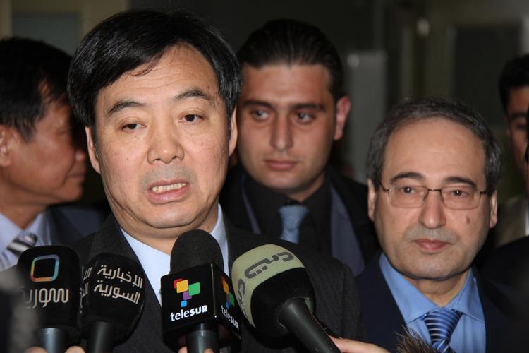 Appel. Assad skal stoppe angrebene og træde tilbage, lyder det fra den kinesiske viceudenrigsminister, Zhai Jun. 