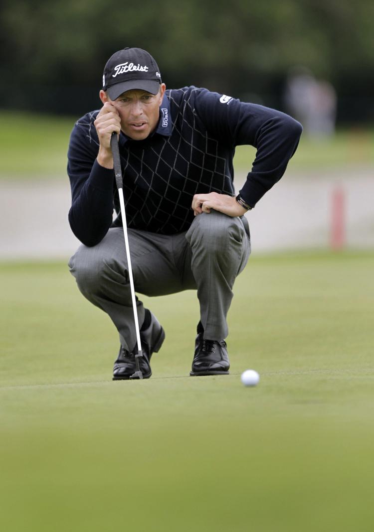 SPURT. En stærk afslutning på dagens runde holder Søren Hansen fremme i Avantha Masters. 