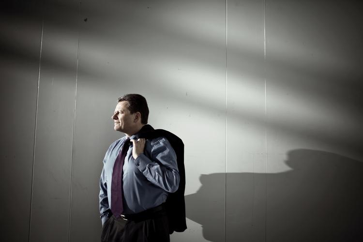 Presset. Troen på de konservative og partileder Lars Barfoed kan ligge på et lille sted hos mange danskere. 