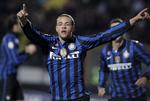 Dømt. Den unge hollænder har scoret et mål for Inter i denne sæson. I de kommende tre kampe bliver den kvote ikke fordoblet. 