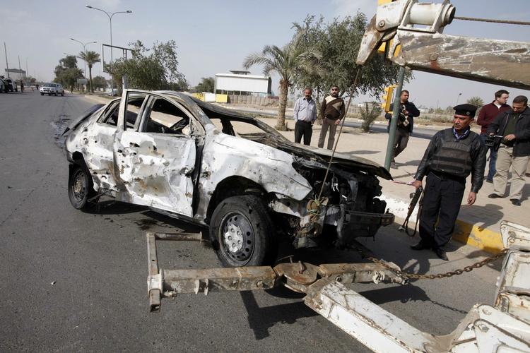 Bilbomben. Trods aftagende vold i Irak er der stadig mange selvmordsangreb. 