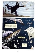 KLAR. Stregen er tydelig nok, men stoffet er stort og ikke skarpt nok prioriteret.  Tegning: Alecos Papadatos og Anni Di Donna 