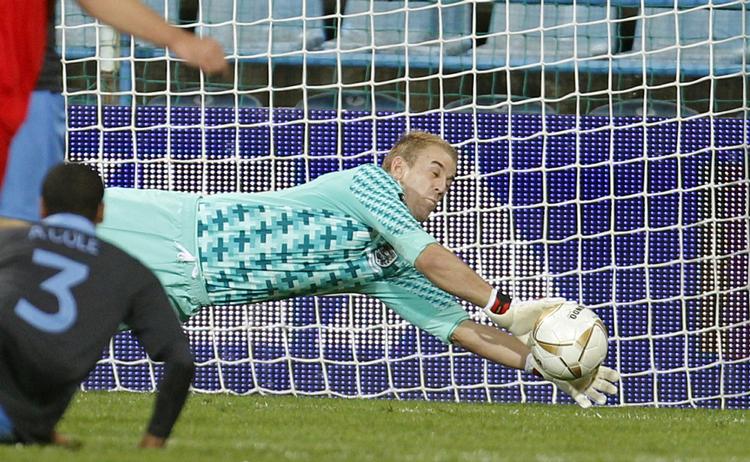 Sikker. Joe Hart debuterede for England i 2008 og er nu et af de sikreste kort i startopstillingen. 