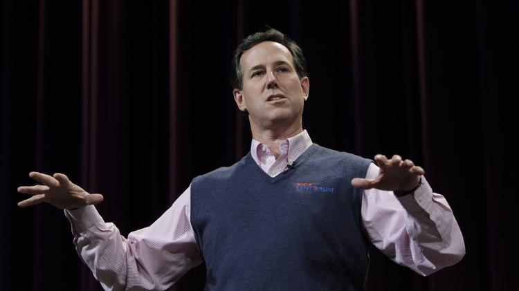 frontfigur. Rick Santorum har på det seneste ført sig frem med en række stærkt religiøse angreb mod Barack Obama. 