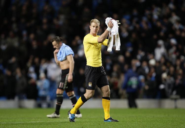 fejl. Manchester United kunne have fået Joe Hart billigt, men målmanden endte hos Manchester City. 
