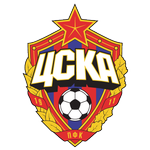 CSKA. Moskva-klubben har skiftet logo adskillige gange i løbet af de sidste 100 år. Dette er det aktuelle. 