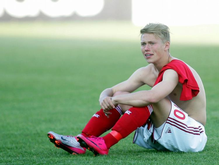 TALENTET. Sidste år spillede Viktor Fischer både EM- og VM-slutrunder med det danske U17-landshold. 