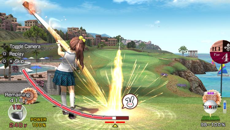 Everybody's Golf er perfekt til at tage med på farten, men også særdeles japanificeret. 