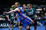 liganedtur. Kampe mod SønderjyskE, Skive og her Skjern er knapt så motiverende som storkampe i Champions League, mener René Toft Hansen. 