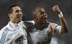 Matchvinder. Andre Ayew (t.h) kommer fra en rigtig fodboldfamilie. Hans bror Jordan Ayew spiller  også for Marseille - og faderen, Abedi Pele, var med til at vinde Champions League med Marseille i 1993. 