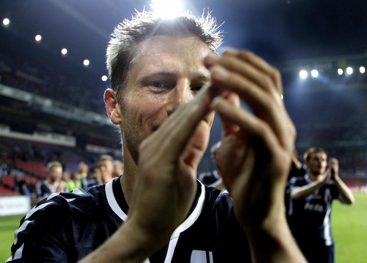 FORÅRSTEST. I efteråret var Martin Jørgensen Superligaens bedste midtbanespiller, mener Morten Olsen. 