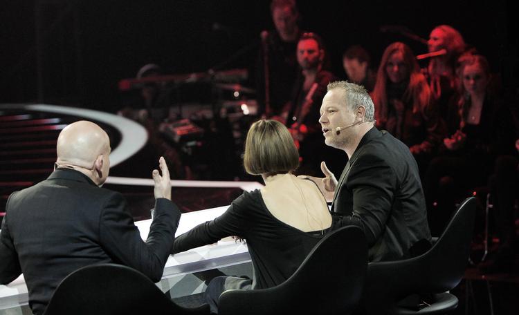 Opgøret.  'X Factor's eneste stjerner, dommerne, røg ud i et heftigt mundhuggeri sidste fredag. Var det en del af konceptet? 