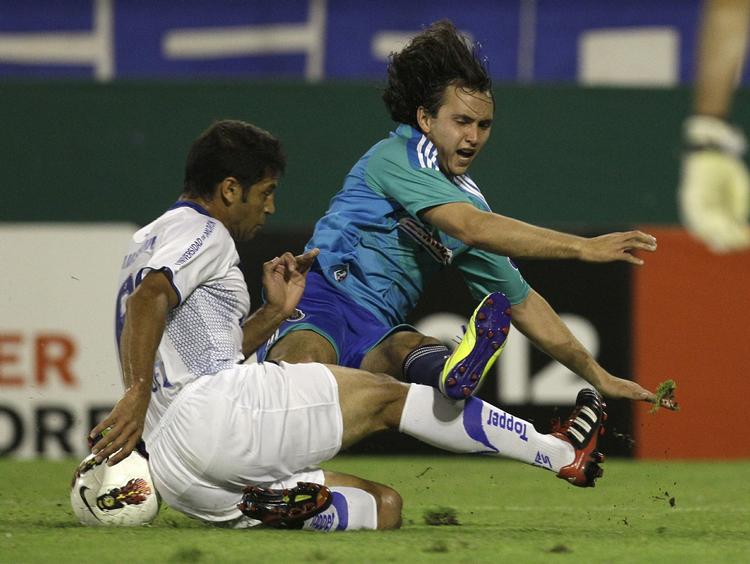Krise. Chivas og Omar Arrelano tabte i onsdags med 3-0 i den sydamerikanske pendant til Champions  League, Copa Libertadores,  til Velez Sarsfield fra Argentina. 
