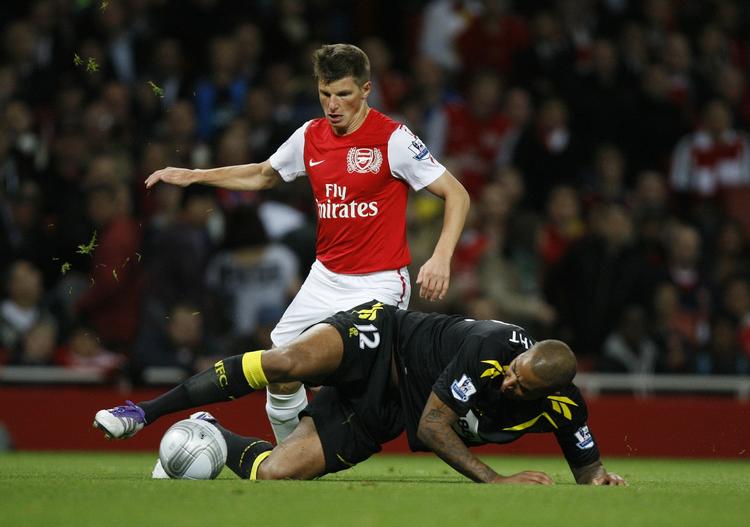 udlejet. Efter tre år i Arsenal vender Andrei Arshavin tilbage til sin russiske klub. 