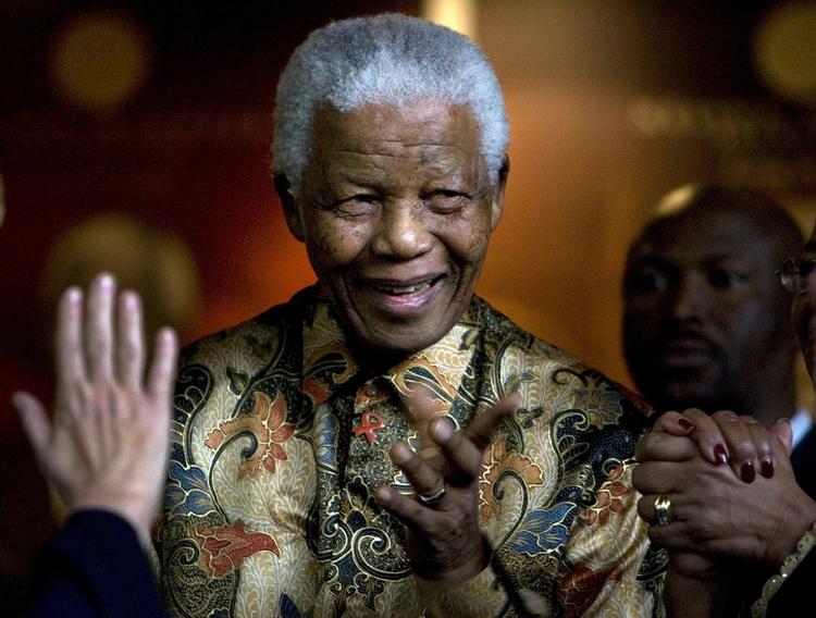 Ikon. Nelsen Mandela er efterhånden blevet 93 år gammel. 