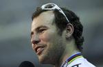 urørlig. En massespurt er nærmest garanti for sejr til verdensmesteren Mark Cavendish. 