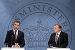 SKATTESTOP? Hverken Anders Fogh Rasmussen (tv) eller hans efterf'ølger Lars Løkke Rasmussens regeringer overholdt skattestoppet. 