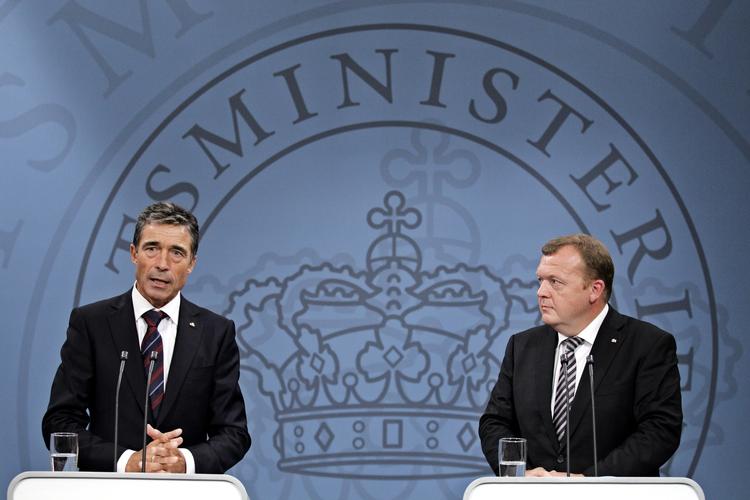 SKATTESTOP? Hverken Anders Fogh Rasmussen (tv) eller hans efterf'ølger Lars Løkke Rasmussens regeringer overholdt skattestoppet. 