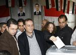 VALG. De syriske vælgere har godkendt præsident Assads nye grundlov. 
