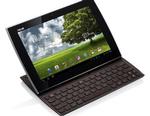 anderledes. Blandt de 44 testede tablets skiller denne Asys Eee Pad Slider sig ud ved at have et indbygget tastatur i fuldt format. Den lander på en 9. plads i testen. 