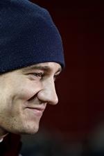 FODBOLD. Ingen kommentater, sagde Nicklas Bendtner til spørgsmål, der ikke handlede om fodbold. 