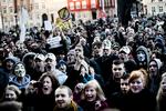 NEJ. tusinder gik i weekenden på gaden i KØbenhavn for at demonstrere mod Acta-aftalen. 