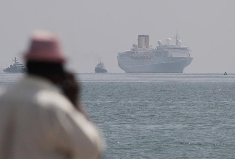 SIKKERHED. Krydstogtsskibet Costa Allegra er nu ikke langt fra at være tilbage i sikker havn 