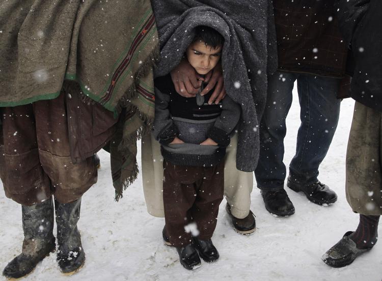 Kulde. Afghanistan oplever lige nu en af de hårdeste vintre i årtier. 
