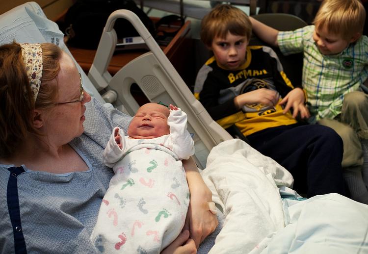 SKUDBABY. Lille Jade er den tredje af Louise Estes børn, der bliver født 29. februar. Datoen, der kun optræder i kalenderen hvert fjerde år. 