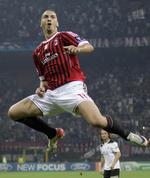 Hattrick-helt. Zlatan Ibrahimovic sikrede lørdag AC Milan tre point, da han scorede tre mål på 35 minutter i kampen mod Palermo. 