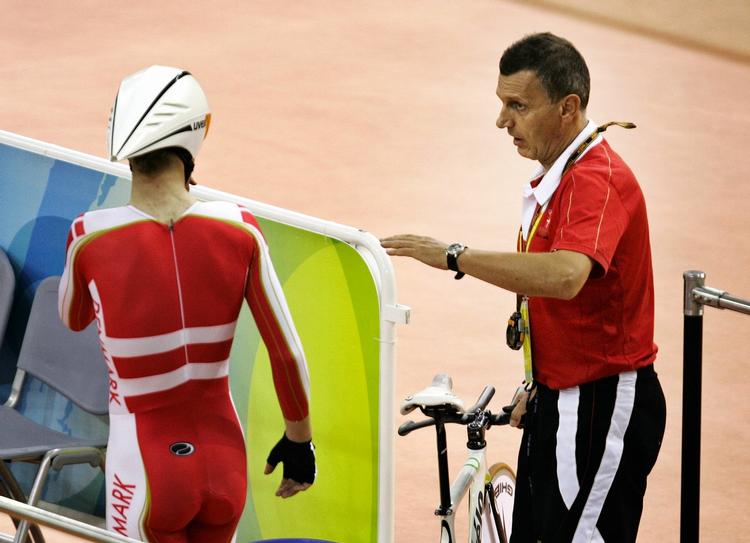 SUCCESMAGER. I 2008 var Heiko Salzwedel træner for det danske 4 km-hold ved OL. 