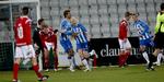 Mål. Henrik Andreasen har her scoret til 1-0 for OB. 
