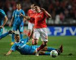 tamt. Russiske Zenit havde ikke mange forsøg på mål i kampen mod Benfica, der fortjent vandt opgøret og er videre til kvartfinalerne. 
