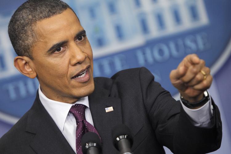 Vinder. USA's demokratiske præsident Barack Obama nyder godt af, at hans republikanske udfordrere fortsat bekriger hinanden. 
