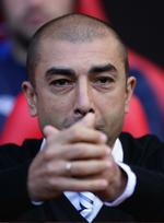 vikar. Roberto Di Matteo var nødløsningen som ny træner, da Chelsea fyrede deres portugisiske træner André Villas-Boas. 