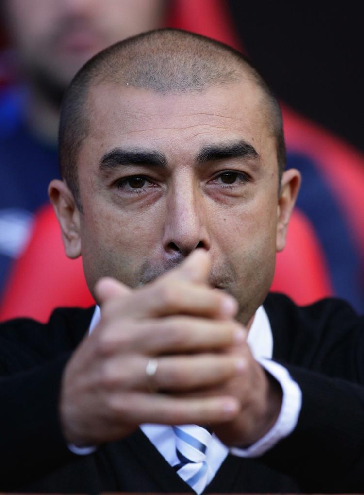 vikar. Roberto Di Matteo var nødløsningen som ny træner, da Chelsea fyrede deres portugisiske træner André Villas-Boas. 