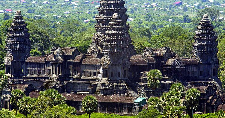 VIDUNDER. Snart skal en kopi af dette cambodjanske bygningsværk ligge i Indien. 